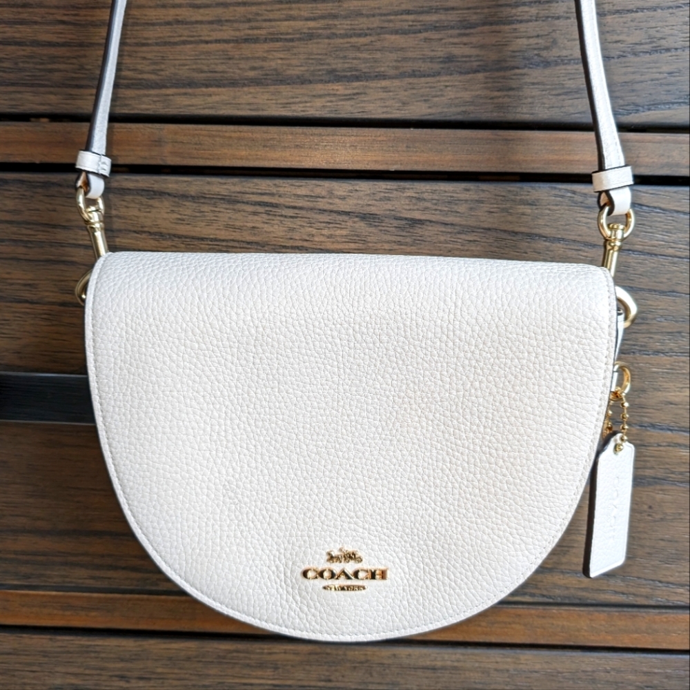 ⭐SALE!!⭐ Coach Leather Ellen Crossbody, Chalk